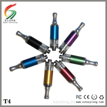 2013 The Most Popular Colourful T4 E-Cigarette Atomizer